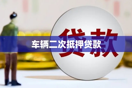宿松车辆二次抵押贷款