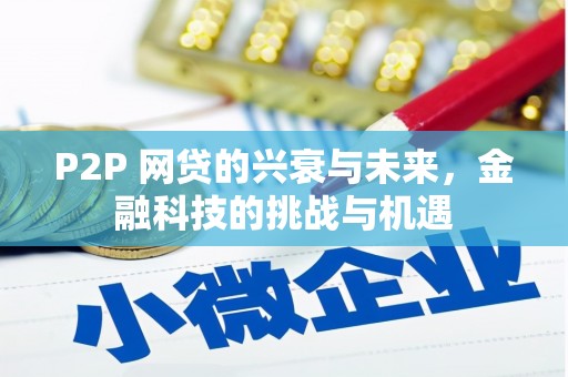 宿松P2P 网贷的兴衰与未来，金融科技的挑战与机遇