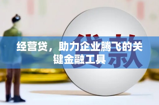宿松经营贷，助力企业腾飞的关键金融工具