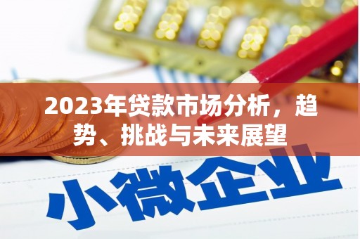 宿松2023年贷款市场分析，趋势、挑战与未来展望