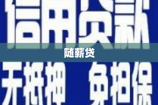 宿松随薪贷