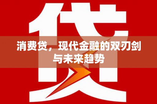 宿松消费贷，现代金融的双刃剑与未来趋势