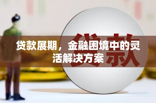 宿松贷款展期，金融困境中的灵活解决方案