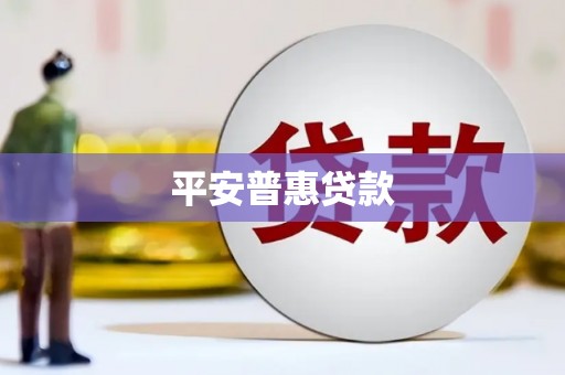 宿松平安普惠贷款