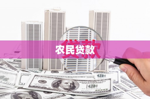 宿松农民贷款