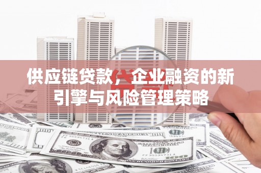 宿松供应链贷款，企业融资的新引擎与风险管理策略