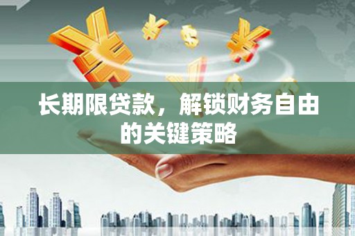 宿松长期限贷款，解锁财务自由的关键策略