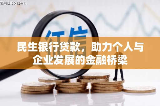 宿松民生银行贷款，助力个人与企业发展的金融桥梁