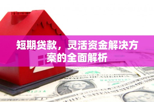 宿松短期贷款，灵活资金解决方案的全面解析