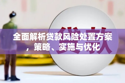 宿松全面解析贷款风险处置方案，策略、实施与优化