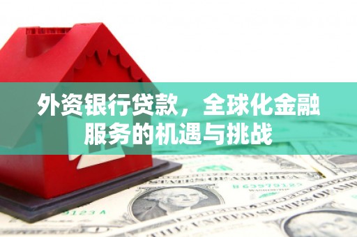 宿松外资银行贷款，全球化金融服务的机遇与挑战