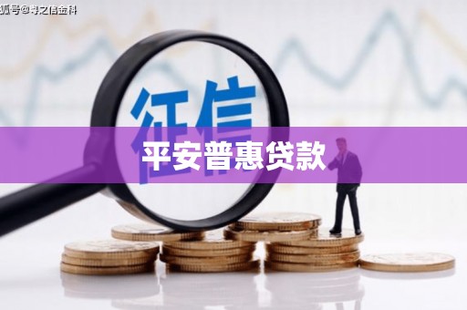 宿松平安普惠贷款